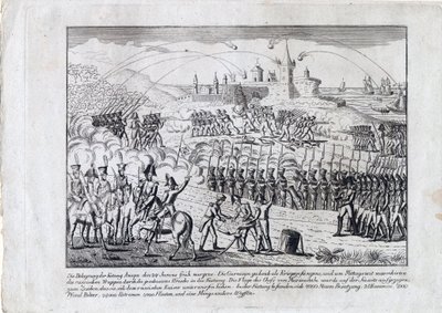 Guerre russo-turque de 1828-1829 - Oblężenie twierdzy Anapa 23 czerwca autorstwa Anonymous Anonymous