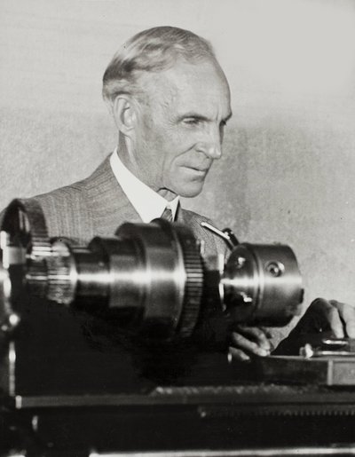 Henry Ford (1863-1947), Anonim. Fotografia, , Kolekcja prywatna autorstwa Anonymous Anonymous