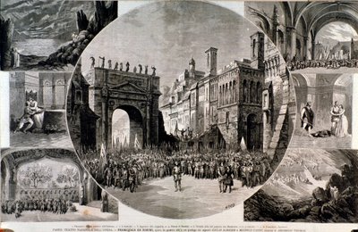 Ilustracja do Franceski da Rimini, dzieło Ambroise Thomas autorstwa Anonymous Anonymous