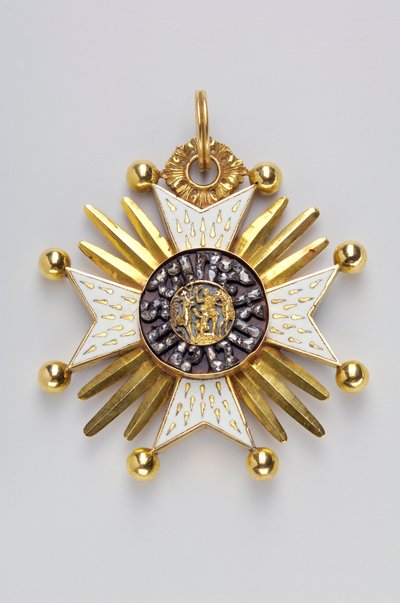 Królestwo Bawarii - Order Świętego Huberta : odznaka (awers) - 1700-1750 autorstwa Anonymous Anonymous