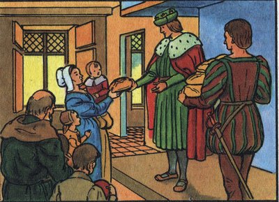 Król Francji Ludwik XII (1462-1515) „Ojciec ludu” Anonimowa ilustracja w „Zbiorze suwerenów i głów państw Francji””. XX wiek. Prywatna kolekcja. autorstwa Anonymous Anonymous