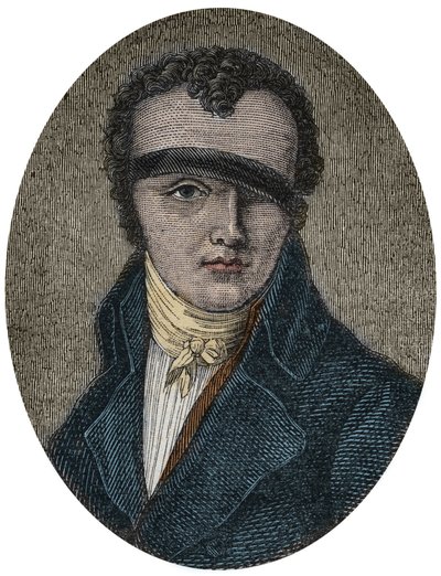 Nicolas Jacques Conte (1755-1805), francuski malarz, chemik i wynalazca - autorstwa Anonymous Anonymous