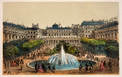 Paryż 1874: Nowa Opera (opera garnier), kolekcja prywatna autorstwa Anonymous Anonymous