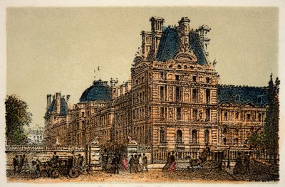 Paryż 1874: Les Tuileries, kolekcja prywatna autorstwa Anonymous Anonymous