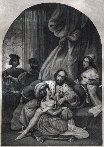 Paweł III (papież od 1534 do 1549) i jego rodzina - Paweł III (papież od 1534 do 1549) et sa famille - Rycina z 1842 roku w „Histoire des Popes: Zbrodnie, morderstwa, zatrucia, ojcobójstwa, cudzołóstwa, kazirodztwo... przez Maurice Lachatre. Prywatna kolek autorstwa Anonymous Anonymous