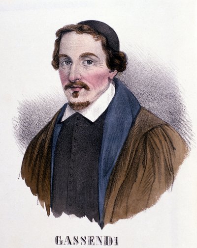 Pierre Gassendi (1592-1655), francuski filozof, astronom, matematyk i fizyk. Mediolan. autorstwa Anonymous Anonymous