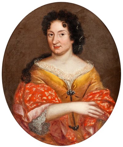 ""Portret Anny Mons, kochanki cara Piotra I""" (Portret Anny Mons (1672-1714)) Anonimowy obraz ok. 1700 Olej na płótnie Wym. 72x60 cm Kolekcja prywatna autorstwa Anonymous Anonymous