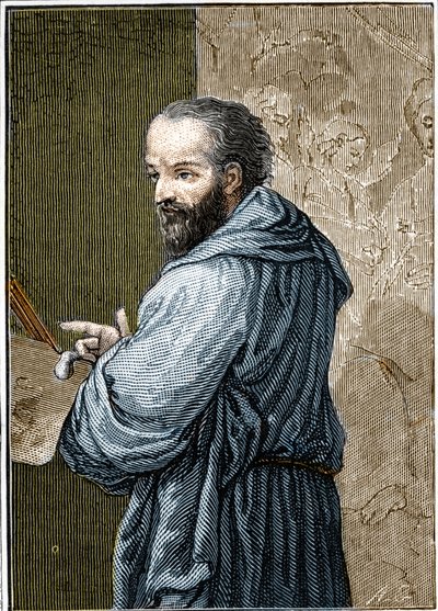Portret Antonio Allegri dit Il Correggio (The Correge autorstwa Anonymous Anonymous