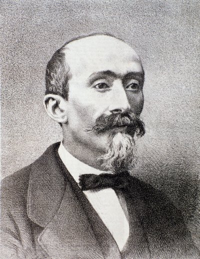 Portret Antonio Cagnoniego (1828-1896) z prywatnej kolekcji włoskiego kompozytora Milanese autorstwa Anonymous Anonymous