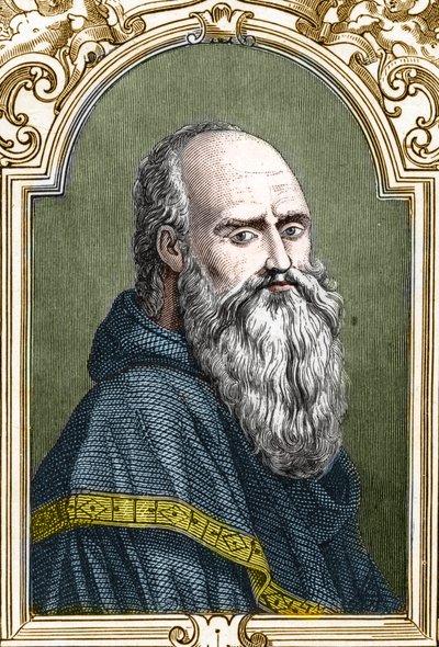 Portret Bernardino de Scapis zwanego Bernardino Luini (1481-1532) malarz włoski. grawerunek z 1859 r. w „”Galeriach Europa – Włochy” autorstwa Armengaud. Prywatna kolekcja. autorstwa Anonymous Anonymous