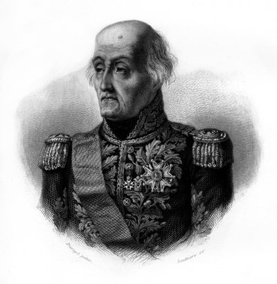 Portret Bon-Adriena (Bon Adrien) Jeannot de Moncey (lub Jannot de Moncey) autorstwa Anonymous Anonymous
