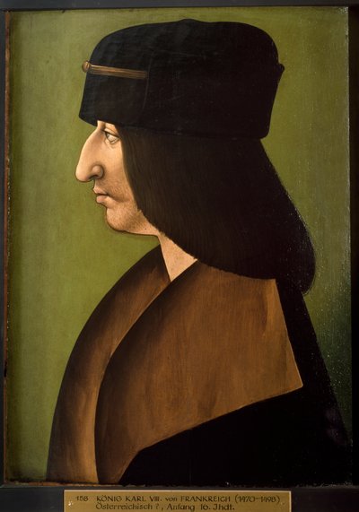 Portret Karola VIII Francji (malarstwo) autorstwa Anonymous Anonymous