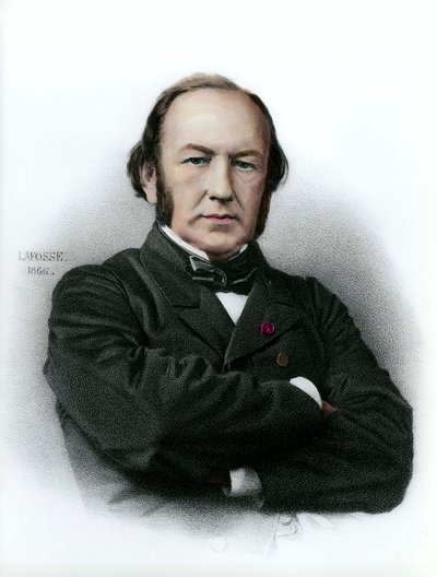 Portret Claude Bernard (1813 - 1878) Francuski fizjolog. autorstwa Anonymous Anonymous