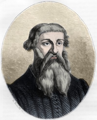 Portret Etienne Dolet, francuskiego uczonego, tłumacza i drukarza - portret Etienne Dolet (1509-1546), francuskiego pisarza, poety, drukarza, humanisty - Rycina z 1863 roku w „Le Livre Rouge - Histoire De L