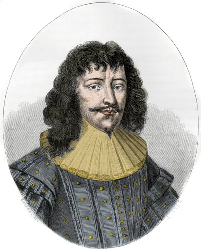 Portret Francois-Henri de Montmorency-Bouteville, zwanego Marechal de Luxembourg autorstwa Anonymous Anonymous