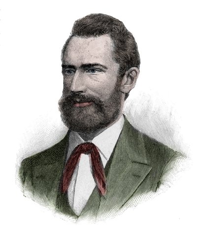 Portret Fryderyka Wilhelma Ludwiga Leichhardta (1813-1848?) pruskiego (niemieckiego) badacza i przyrodnika - Ludwiga Leichhardta, pruskiego badacza i przyrodnika Australii autorstwa Anonymous Anonymous