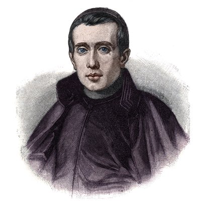 Portret Jaume Balmes i Urpia (lub Jaime Jacques Balmes autorstwa Anonymous Anonymous