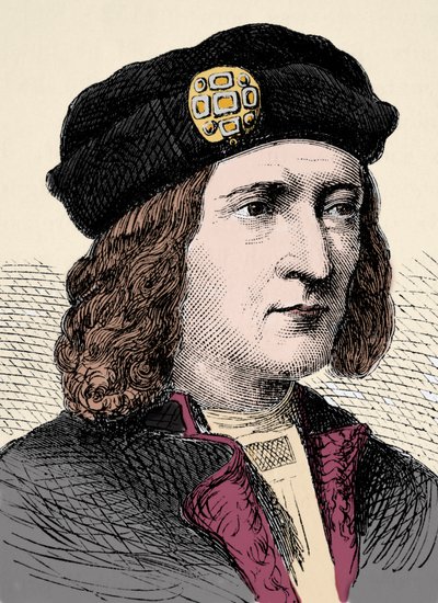 Portret króla Anglii Ryszarda III (1452-1485) - Portret króla Anglii Ryszarda III autorstwa Anonymous Anonymous