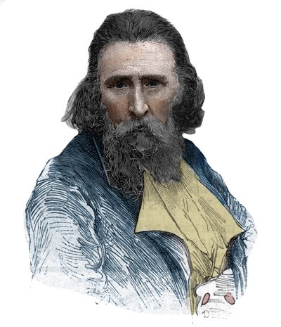 Portret Leona Cladela (1835-1892), francuskiego literata. autorstwa Anonymous Anonymous