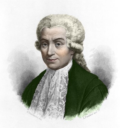 Portret Luigiego Galvaniego (1737-1798), włoskiego fizyka i lekarza. autorstwa Anonymous Anonymous