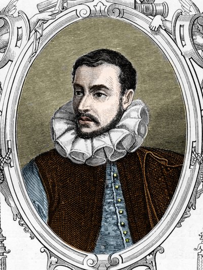 Portret Paolo Caliari powiedział Paolo Veronese (1528-1588) włoski malarz. 1859 grawerowanie w „”galeriach Europy – Włochy” autorstwa Armengaud. Prywatna kolekcja. autorstwa Anonymous Anonymous