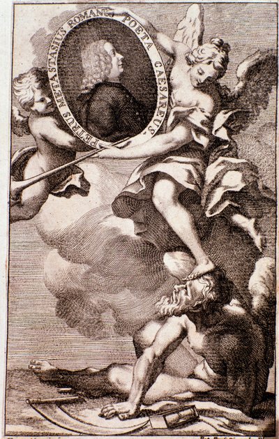 Portret Pietro Metastasio (rycina) autorstwa Anonymous Anonymous