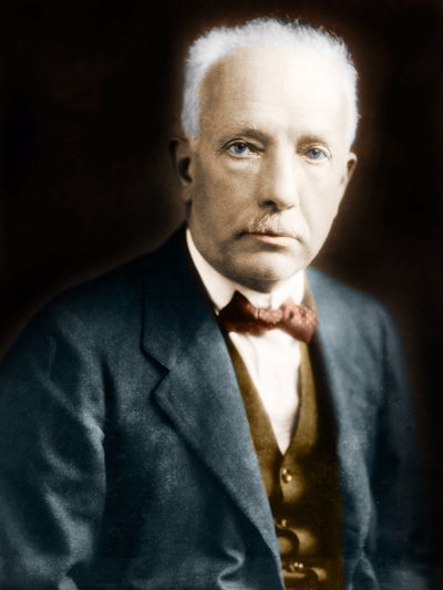 Portret Richarda Straussa (1864-1949), niemieckiego kompozytora autorstwa Anonymous Anonymous