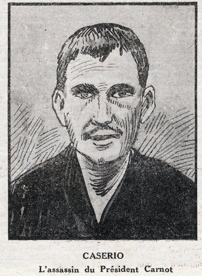 Portret Sante Geronimo Caserio (Jeronimo Caserio autorstwa Anonymous Anonymous
