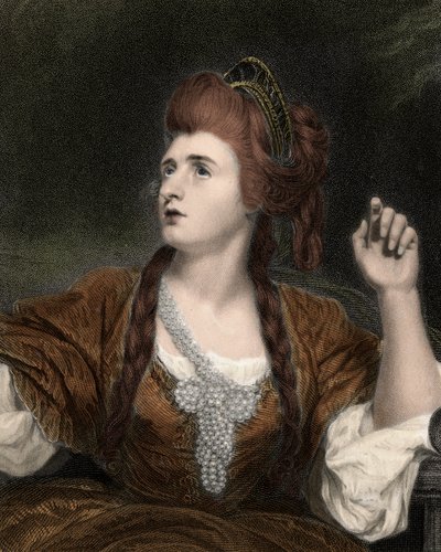 Portret Sarah Siddons autorstwa Anonymous Anonymous