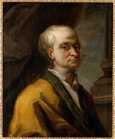 Portret Sir Isaaca Newtona (1642-1727) autorstwa Anonymous Anonymous