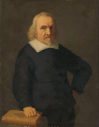 Portret mężczyzny, ok. 1650 (olej na płycie) autorstwa Anonymous Anonymous
