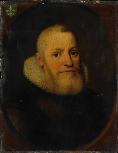 Portret mężczyzny z rodziny Rijswijck lub Van Rijswijk, ok. 1610-1620 (olej na płycie) autorstwa Anonymous Anonymous
