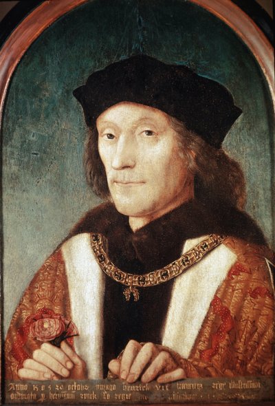 Portret króla Anglii Henryka VII (malarstwo) autorstwa Anonymous Anonymous