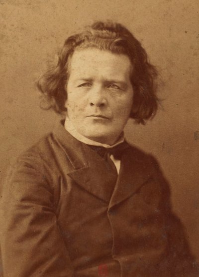 Portret kompozytora Antona Rubinsteina (1829-1894), Anonim . Zdjęcie albuminy. Prywatna kolekcja autorstwa Anonymous Anonymous