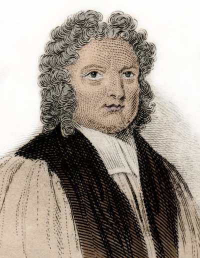 Portret wigilii Rochestera Francisa Atterbury (1663-1732), literata i polityka. Rycina XIX wieku. Milanese autorstwa Anonymous Anonymous