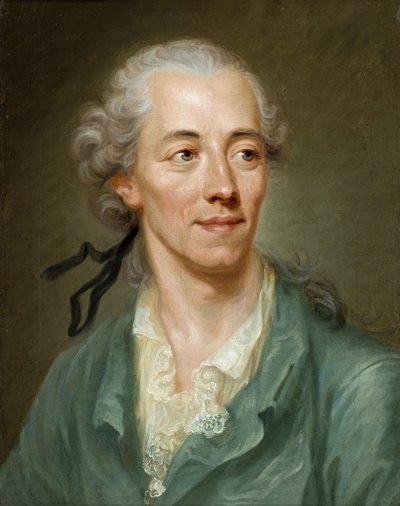 Portret poety Johanna Georga Jacobiego (1740-1814) - anonimowy - Kolekcja prywatna - Olej na płótnie - ok. 1775 autorstwa Anonymous Anonymous