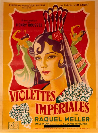 Plakat do filmu „Violettes imperiales” Henry