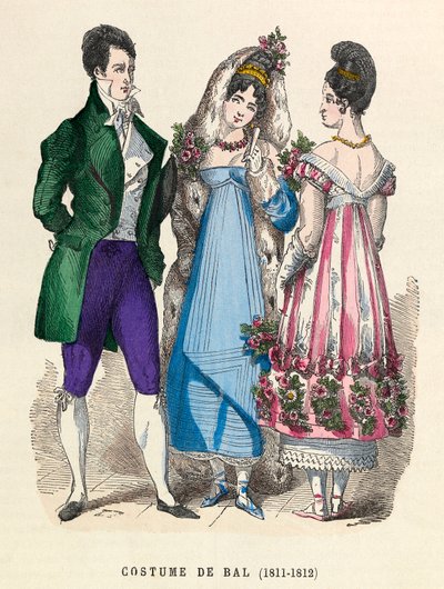 Stroje studniówkowe w latach 1811 - 1812 - kolekcja prywatna autorstwa Anonymous Anonymous