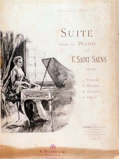 Nuty do Suity na fortepian (Opus 90) Camille