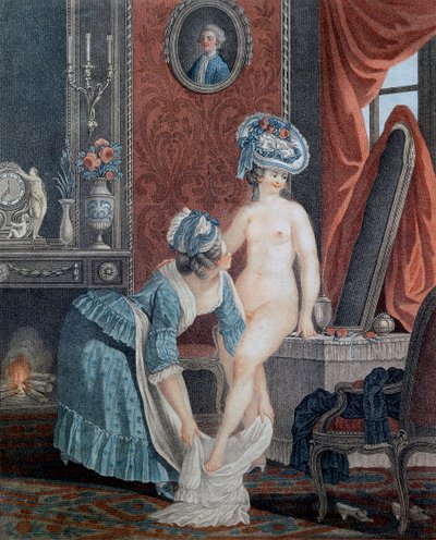 Toaleta Louisa Marina Bonneta (1736 - 1793). autorstwa Anonymous Anonymous