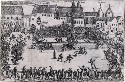 Turniej za czasów Henryka I Ptasznika (938) (Henri I de Saxe ou de Germanie, dit Henri l