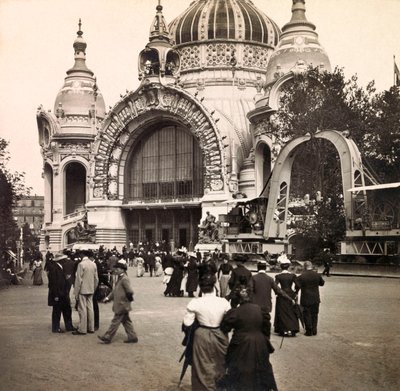 Ekspozycja Powszechna 1900 - Exposition Universelle de 1900 w Paryżu: Palais de la Metallurgie - kolekcja prywatna autorstwa Anonymous Anonymous