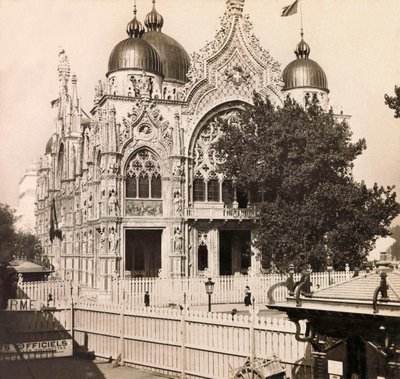 Wystawa Powszechna 1900 - Wystawa Powszechna 1900 w Paryżu: Pawilon Włoch - kolekcja prywatna autorstwa Anonymous Anonymous