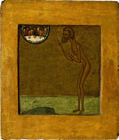 Bazyli Błogosławiony, koniec XVI wieku. autorstwa Anonymous Russian icon painter