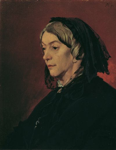 Henriette Feuerbach, macocha artysty autorstwa Anselm Feuerbach