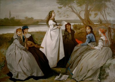 Na wiosnę autorstwa Anselm Feuerbach