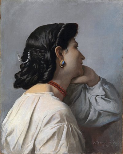 Głowa kobiety "Ifigenie" autorstwa Anselm Feuerbach
