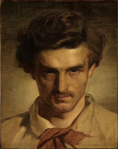 Młodzieńczy autoportret autorstwa Anselm Feuerbach