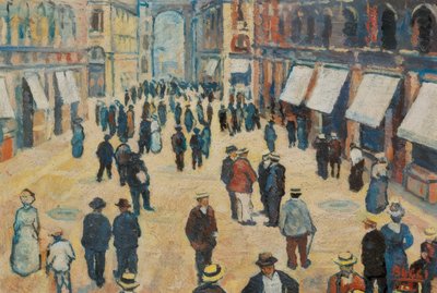 Galeria w Mediolanie autorstwa Anselmo Bucci