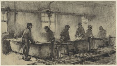 Skrobaki w farbiarni bawełny autorstwa Anthon Gerhard Alexander van Rappard